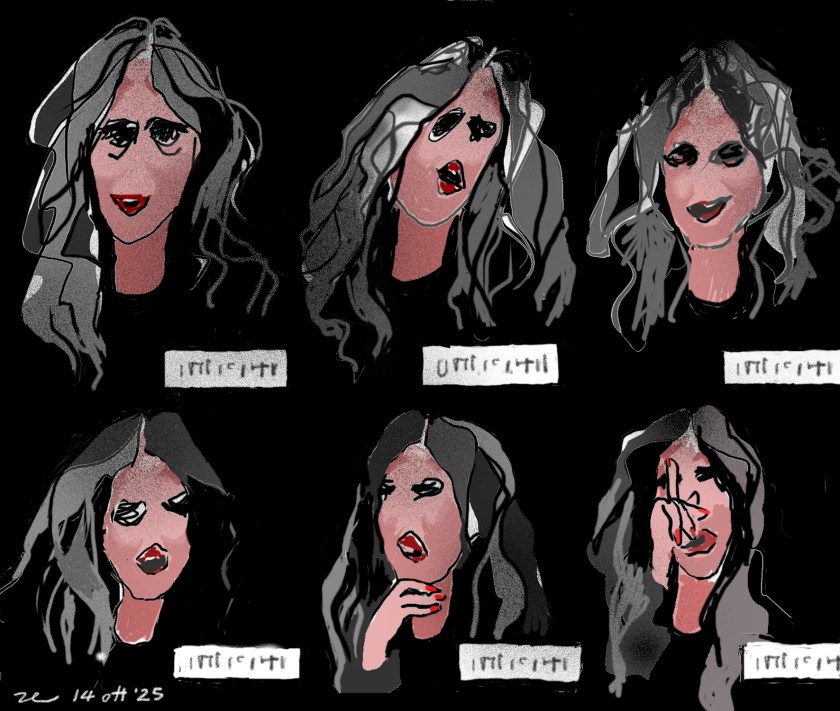 Personaggio satirico che fa dichiarazioni controverse.